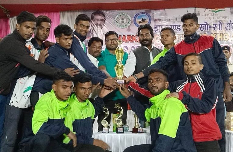 16वीं झारखंड राज्य स्तरीय खो-खो प्रतियोगिता में पुरुष टीम उपविजेता