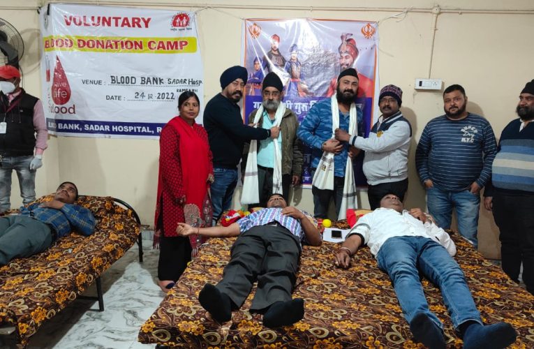 Blood Donation Camp: सभी को स्वैच्छिक रक्तदान के लिए जागरूक करना हमारा उद्देश्य : सलूजा 