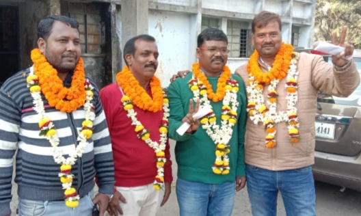 एक्यूटिव पद पर गौतम, चिरंतन महतो व शिबू विजयी 